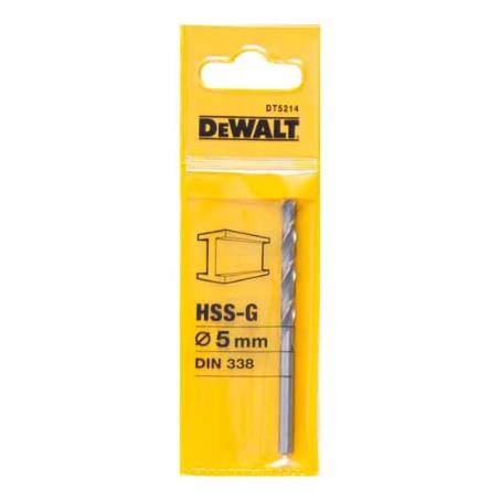 Сверло по металлу HSS-G DeWALT DT5214