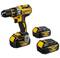 Дрель-шуруповёрт аккумуляторная бесщёточная DeWALT DCD790M3