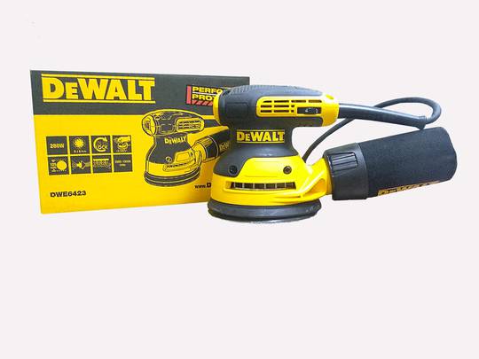 Сетевая эксцентриковая шлифмашина DeWALT DWE6423