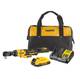 Гайковерт угловой - трещётка аккумуляторный бесщёточный DeWALT DCF512D1