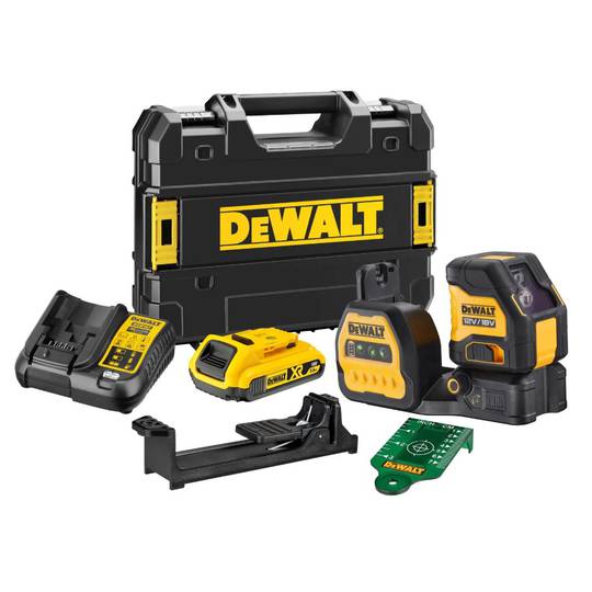 Уровень лазерный линейный DeWALT DCE088D1G18