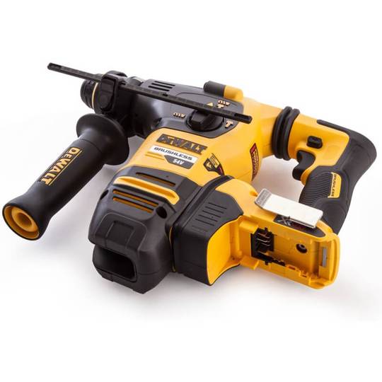Трьохрежимний перфоратор акумуляторний SDS-Plus в кейсі DeWALT DCH323NT