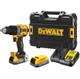 Дрель-шуруповёрт аккумуляторная бесщёточная DeWALT DCD800E2T
