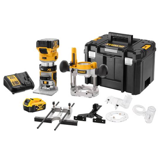 Фрезер акумуляторний DeWALT DCW604N