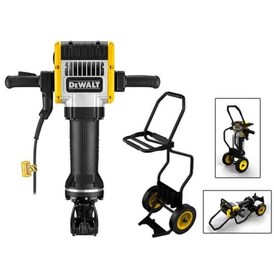 Мережевий відбійний молоток в транспортувальному візку DeWALT D25981K