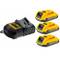 Зарядное устройство с аккумуляторной батареей (3шт) XR Li-Ion DCB183 DeWALT DCB115D3