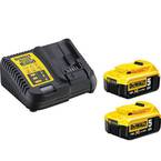 Зарядний пристрій з акумуляторною батареєю (2шт) XR Li-Ion DCB184 DeWALT DCB115P2