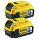 Аккумуляторная батарея 5 Ач XR Li-Ion 18V с bluetooth DeWALT DCB284B