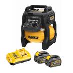 Компактний компресор акумуляторний XR FLEXVOLT з 2-ма акумуляторами DeWALT DCC1054T2