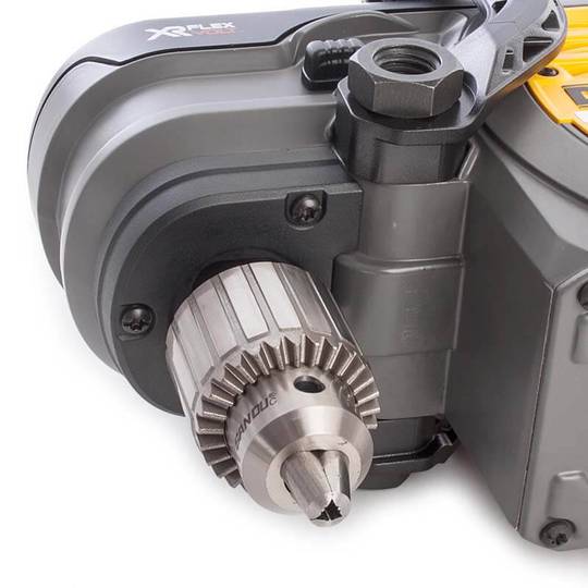 Кутова дриль акумуляторна XR FLEXVOLT в кейсі з 2-ма акумуляторами DeWALT DCD460T2