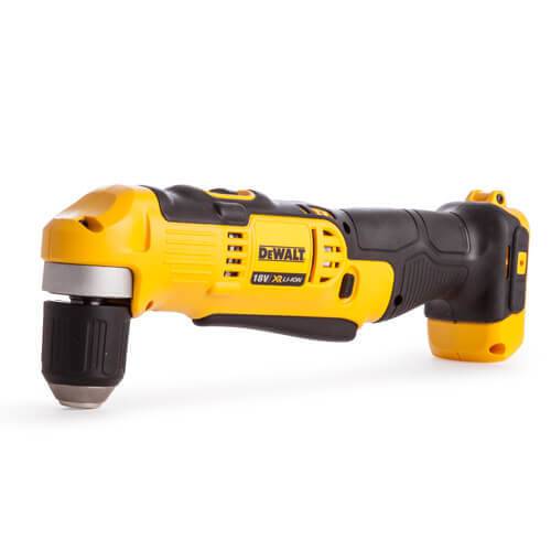 Угловая дрель аккумуляторная в кейсе DeWALT DCD740NT