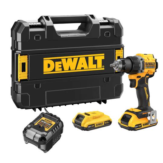 Дриль-шуруповерт акумуляторний безщітковий DeWALT DCD794D2T