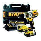 Безщіткова ударна дриль-шурупокрут акумуляторна в кейсі з 2-ма акумуляторами з bluetooth DeWALT DCD996P2B