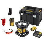 Ротационный лазерный нивелир аккумуляторный с аккумулятором 2 Ач DeWALT DCE079D1R