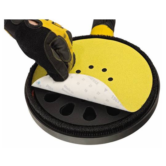 Шліфмашина для стін та стелі акумуляторна в сумці з 2-ма акумуляторами DCE800T2