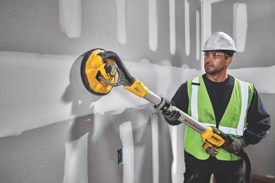 Шліфмашина для стін та стелі акумуляторна DeWALT DCE800N