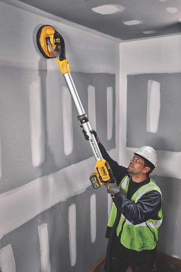 Шліфмашина для стін та стелі акумуляторна DeWALT DCE800N