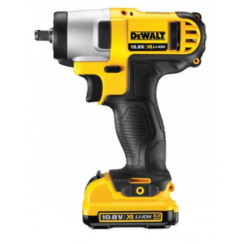 Ударний гайкокрут акумуляторний в кейсі з 2-ма акумуляторами 2 Аг DeWALT DCF813D2