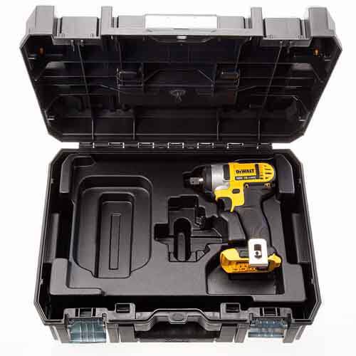 Ударний гайкокрут акумуляторний в кейсі DeWALT DCF880NT
