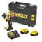 Бесщёточный импульсный шуруповерт аккумуляторный в кейсе с 2-мя аккумуляторами bluetooth 5 Аг DeWALT DCF888P2B