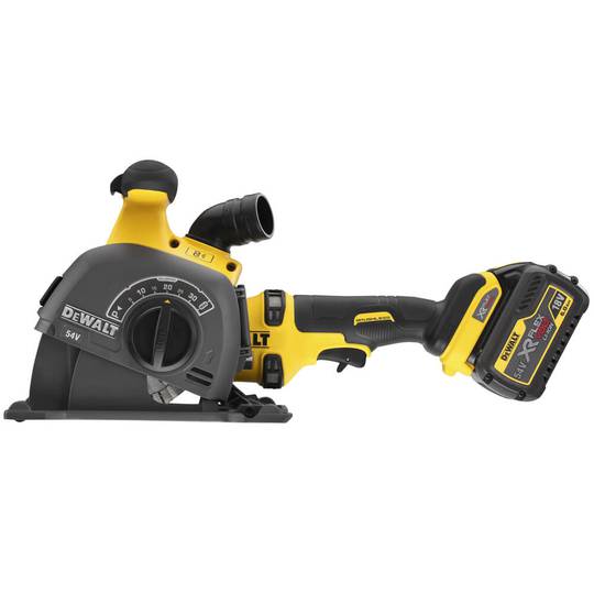 Штроборез аккумуляторный в кейсе с аккумулятором XR FLEXVOLT DeWALT DCG200T2