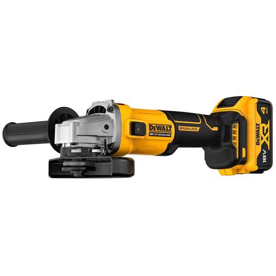 Шлифмашина угловая - болгарка аккумуляторная бесщёточная DeWALT DCG407M1T