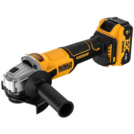 Шлифмашина угловая - болгарка аккумуляторная бесщёточная DeWALT DCG407M1T