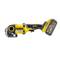 Угловая шлифмашина аккумуляторная XR FLEXVOLT в кейсе с 2-мя аккумуляторами DeWALT DCG414T2