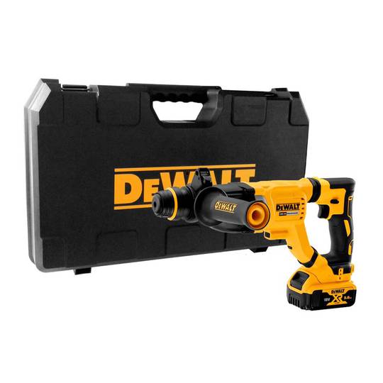 Перфоратор аккумуляторный 3-х режимный SDS-Plus в кейсе с аккумулятором DeWALT DCH263P1