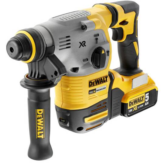 Перфоратор акумуляторний 3-х режимний SDS-Plus в кейсі з 2-ма акумуляторами DeWALT DCH283P2