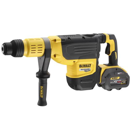 Двухрежимный перфоратор аккумуляторный SDS-MAX в кейсе с аккумулятором DeWALT DCH773Y2