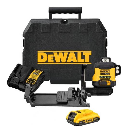 Уровень лазерный линейный DeWALT DCLE34031D1