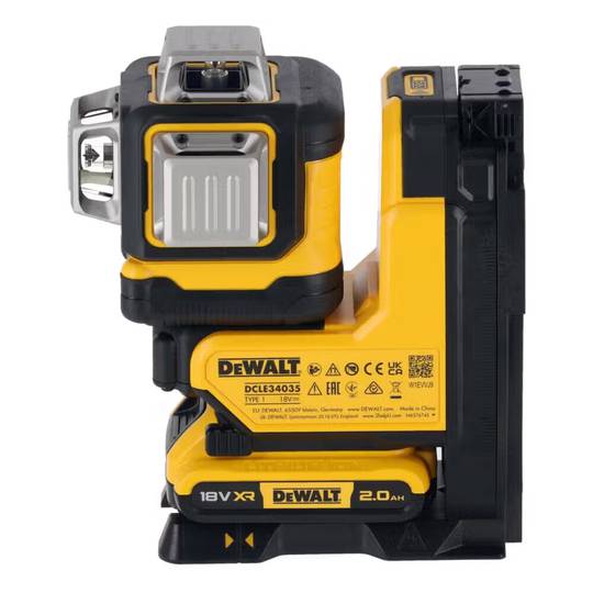 Уровень лазерный линейный DeWALT DCLE34035B