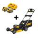 Газонокосилка аккумуляторная бесщёточная DeWALT DCMWP134KIT