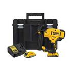 Степлер аккумуляторный для пола в кейсе с 2-мя аккумуляторами 2 Ач DeWALT DCN682D2