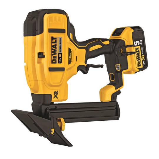 Степлер аккумуляторный для пола в кейсе с 2-мя аккумуляторами 2 Ач DeWALT DCN682D2