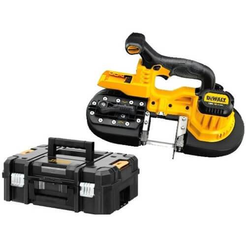 Ленточная пила аккумуляторная в кейсе DeWALT DCS371NT