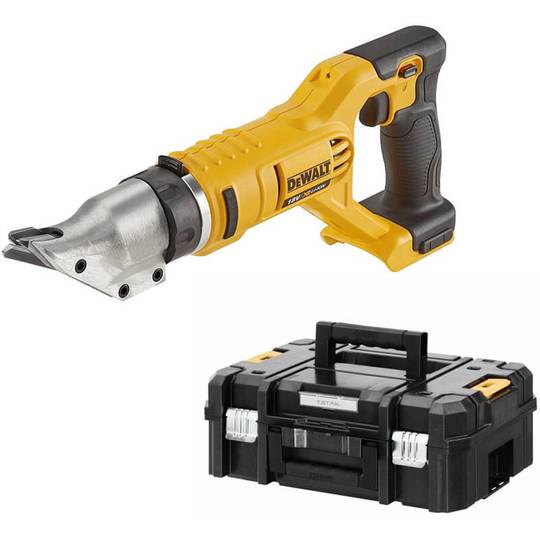 Ножиці по металу акумуляторні в кейсі DeWALT DCS491NT