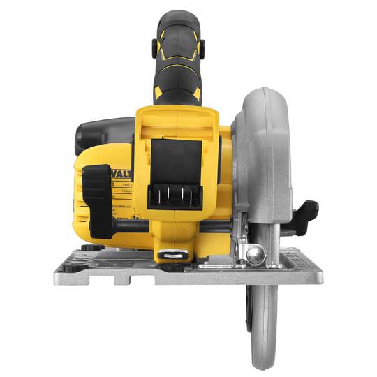Дисковая пила под направляющие шины аккумуляторная в кейсе DeWALT DCS572NT