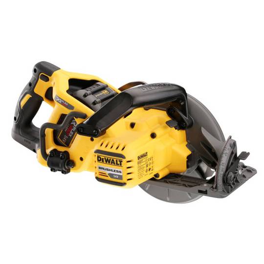 Дисковая пила аккумуляторная XR FLEXVOLT в кейсе с 2-мя аккумуляторами DeWALT DCS577T2