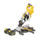 Торцовочная пила аккумуляторная XR FLEXVOLT XPS с 2-мя аккумуляторами DeWALT DCS777T2