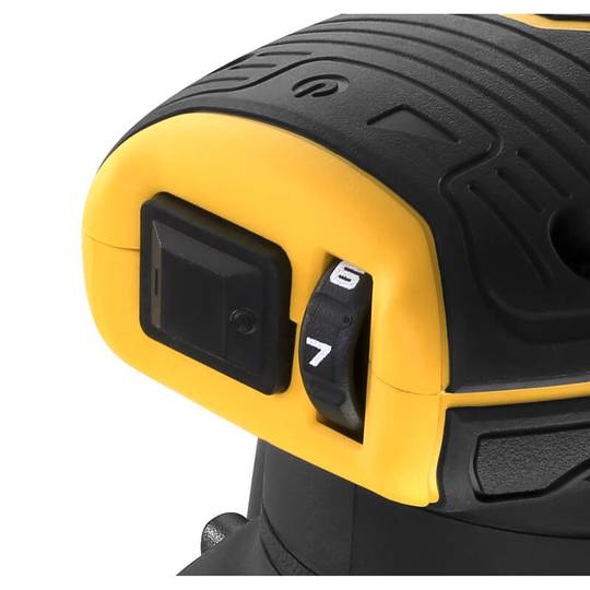 Эксцентриковая (орбитальная) шлифмашина аккумуляторная DeWALT DCW210N