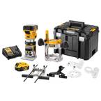 Фрезер акумуляторний в кейсі з 2-ма акумуляторами 5 Аг DeWALT DCW604P2