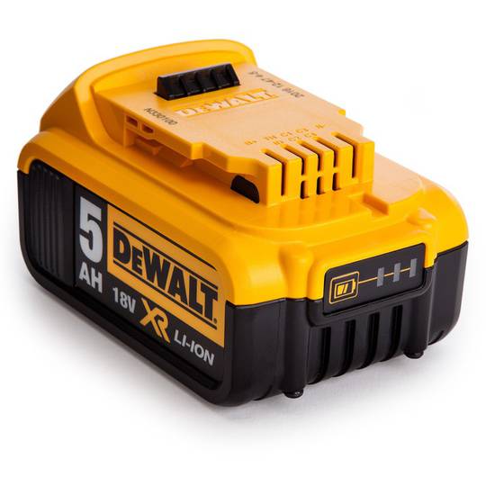 Аккумуляторная батарея 5 Ач XR Li-Ion 18V DeWALT DCB184