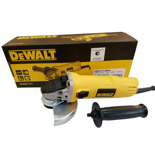Угловая шлифмашина DeWALT DWE4151