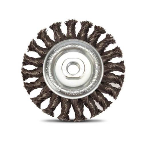 Дисковая щетка из пучков витой проволоки DeWALT DT3502