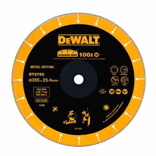 Отрезной круг по металлу EXTREME Diamond Edge DeWALT DT3752