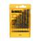 Набор сверл по металлу HSS-R (10 шт) в пластиковом боксе DeWALT DT5911