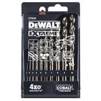 Набор кобальтовых сверл (10 шт.) DeWALT DT5935