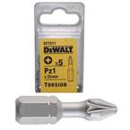 Упаковка стандартных насадок для шурупов с крестообразным шлицем PZ DeWALT